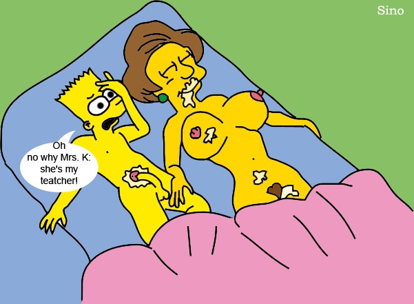 edna krabappel fucking bart young teen girl pussy learns